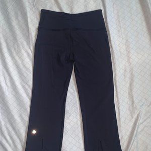 Dark navy blue Lululemon leggings